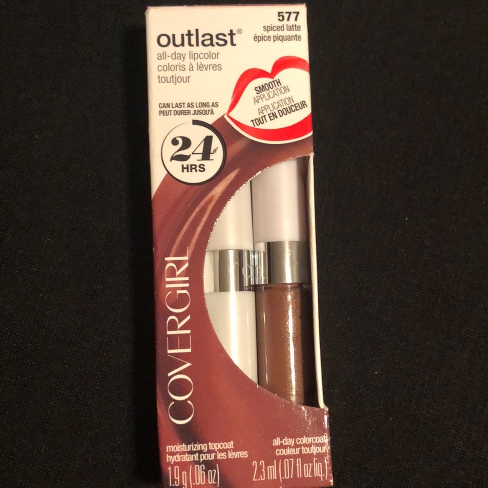Cover girl outlast all day lip color. Spiced latte